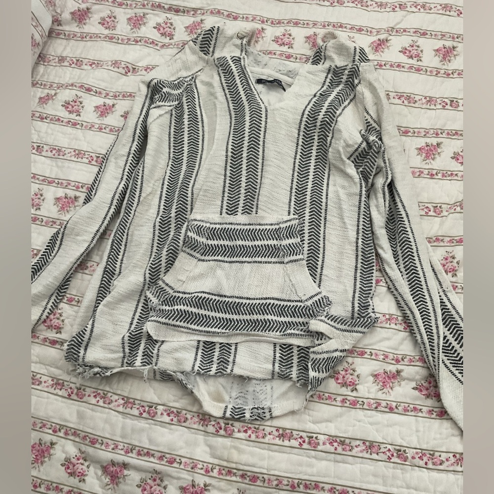 Beach cover up hoodie